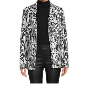 Women's Area Stars Zanzibar Zebra Print Jacket, Size Medium, NWT, Fast Shipping